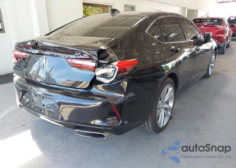 2021 Acura Tlx Technology Package из США, поврежденный, VIN 19UUB5F4XMA002133